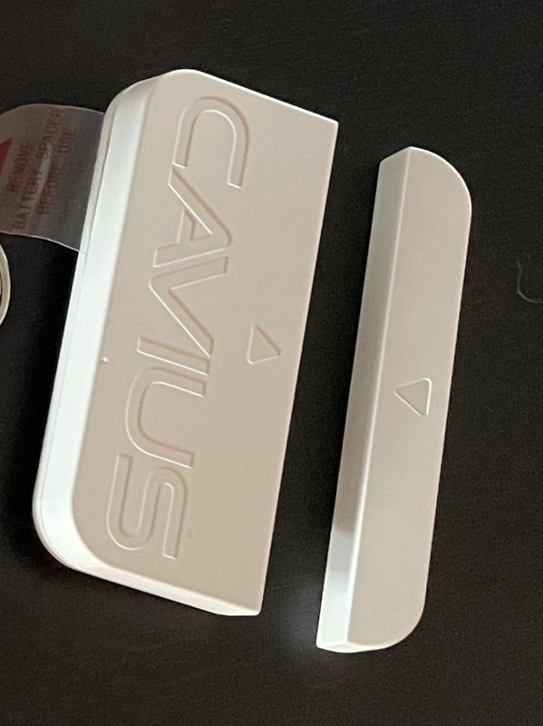 Works with Cavius magnetkontakt  Dør- og vindusensor
